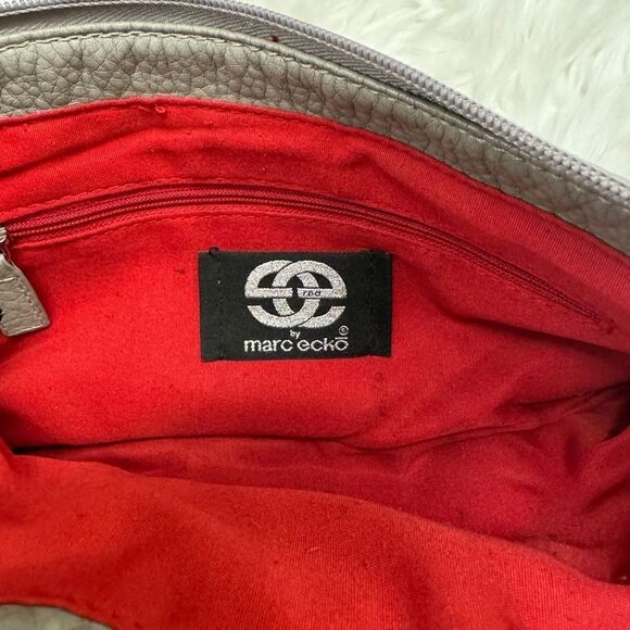 Vintage Red by Marc Ecko Gray Bow Clutch - Picture 10 of 10